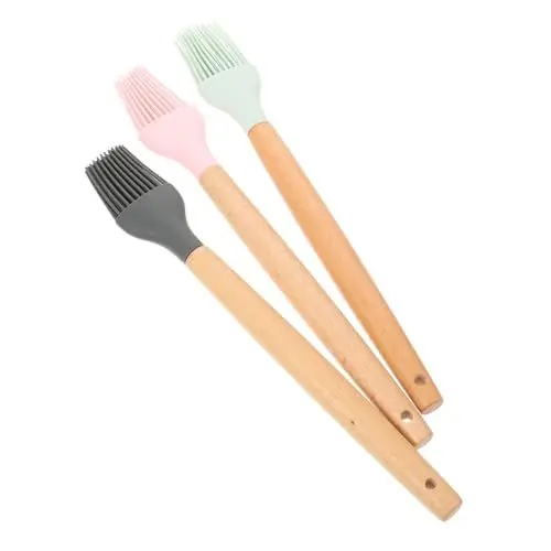 Produktbild: Gogogmee Backpinsel-Set für BBQ-Soßen multifunktionaler Silikonpinsel zum Auftragen von Öl Grillen BBQ-Soßen Küchenutensilien zum Kochen
