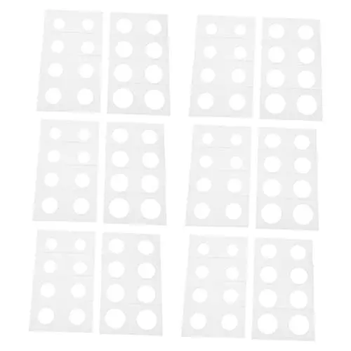 Produktbild: Gogogmee 400 Stück Münz Büroklammer Münzen Organizer Münzsammeln Münzsammelhalter Papiermünzhalter Münzsammelzubehör Verschiedene Münzhalter Münzbehälter Kleine Münzhalter