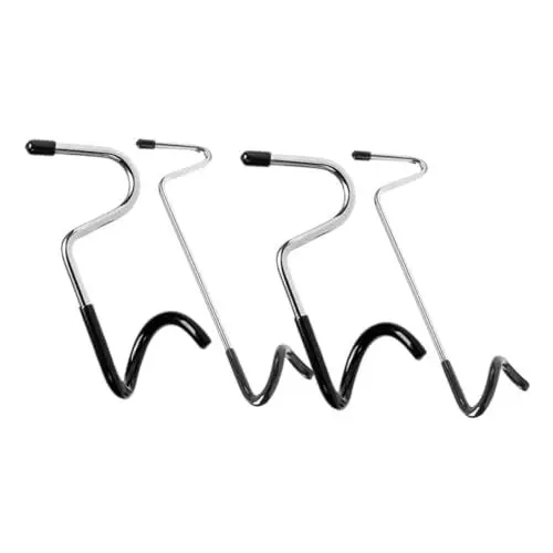 Produktbild: Gogogmee 4 Stück Outdoor-Haken kleiderhaken Lampenhaken Reisehaken Reisezubehör Haken Zeltlampe Haken Hakenaufhänger für Zeltlampenstangen Camping-Hakenaufhänger aus leichtem Eisen Tauchen