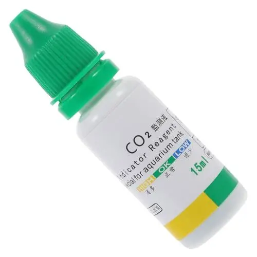Produktbild: Gogogmee Aquarium Co2-Testflüssigkeit 1 Flasche Wassertest Kit für Aquarien Präzise Co2-Indikatorlösung Geeignet für Süßwasseraquarien und Schwimmbäder Einfache Wasserqualitätsüberwachung