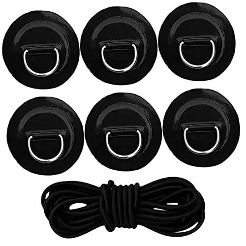 Produktbild: Gogogmee Aufblasbares Kajak Patch Kit Für Paddleboard Heavy Duty Outdoor Elastisches Seil Schwarze Bungee-schnüre