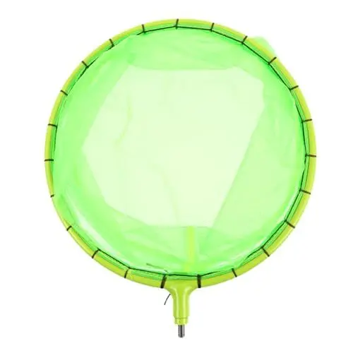 Produktbild: Gogogmee Abnehmbare Fischernetztasche 30 cm Durchmesser Fluoreszierendes Grün Kescher für Garnelen Netzkopf Boot Bach Meer Outdoor-Aktivitäten