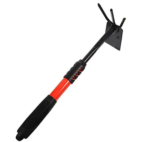 Produktbild: Gogogmee Gartengeräte Grubber Gartengerät Grubber Bedienungsanleitung Outdoor-werkzeuge Hacke Zum Unkrautjäten Hochleistungsrechen Grabende Hacke Graben Hacke Unkraut Jäten Gartenhacke Pvc
