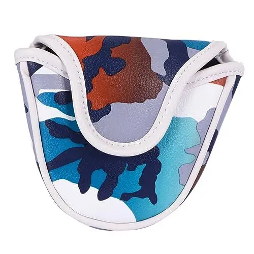 Produktbild: Gogogmee Golf Cover Camouflage Einzigartige Headcover Putter Cover Magnetverschluss Golfzubehör