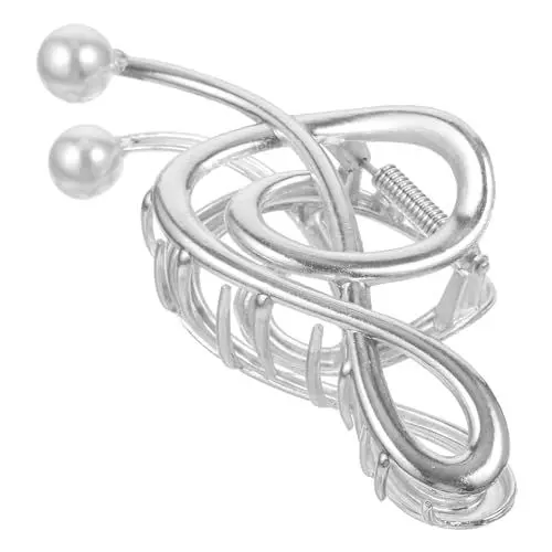 Produktbild: Gogogmee Haarspange Aus Metall Für Damen Haarspange Mit Musiknoten Große Haarspangen Für Dickes Haar Bequemer Kieferclip