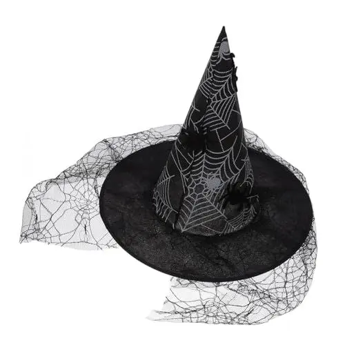 Produktbild: Gogogmee Halloween Hexenhut Stilvolles Kostüm Hexenhut Dekoration Mehrzweck-requisite