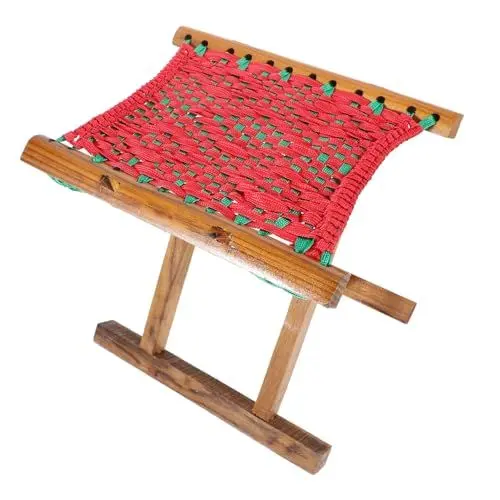 Produktbild: Gogogmee Campinghocker Aus Holz Robust Und Leicht Zu Tragen Zum Angeln Wandern Und Camping