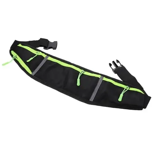 Produktbild: Gogogmee Sport-hüfttasche Für Männer Und Frauen Handy-hüfttasche Mit Kopfhörerloch Schmale Lauf-fahrradtasche