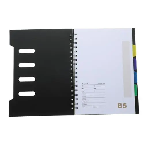 Produktbild: Gogogmee Rocketbook Digitales Notizbuch Spiral Notebook Notizbuch Mit Trennblättern Classified Notebook Digital Notebook Spiral Notebook Subjects Elektronisches Notizbuch