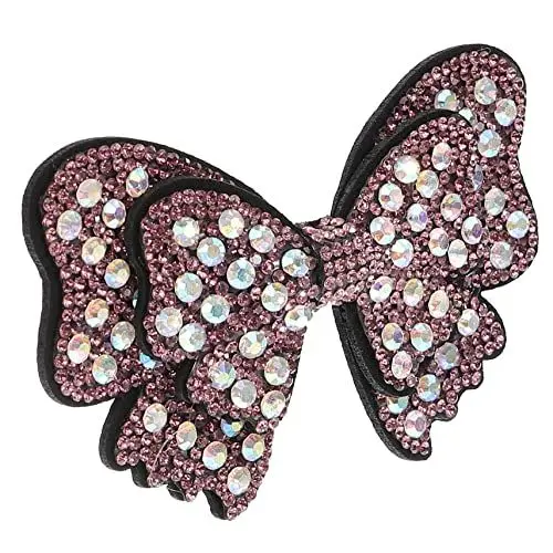 Produktbild: Gogogmee Schuhclips mit Strasssteinen Dekorative Schleifenclips für Hochzeits- und Verlobungsfeiern Elegante Accessoires