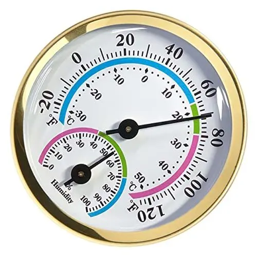 Produktbild: Gogogmee Digitales Hygrometer Für Thermometer Wandmontage Wetterthermometer Leicht Lesbare Anzeige