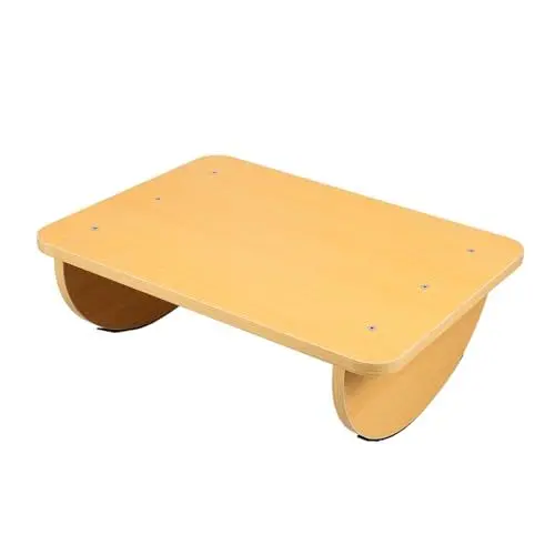 Produktbild: Gogogmee Tritthocker Fußstütze Fußablage Fußstützhocker kleine Füße stehen Fußständer für unter dem Schreibtisch Stühle Fußhocker unter den Schreibtischfüßen stehen Bürofüße stehen MDF