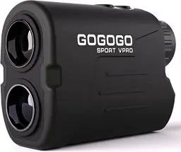 Produktbild: Gogogo Sport Vpro Golf Entfernungsmesser mit Slpoe & Magnetstreifen 600M Golf Laser Entfernungsmesser mit Klare Sicht, Flag-Lock, Vibration für Golf Jagd, Legal für Turnier (GS03-650)