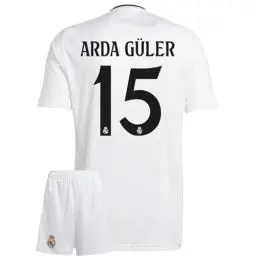 Produktbild: Gokaynex Arda Guler Real #15 Kinder für Trikot Fußballtrikot, 2024 Neue Saison, Kinder Trikot, Sporttrikot, Fußball-Trainingstrikots, Kinder Kommen Sie mit Shorts Fußball (140,Arda Guler #15)