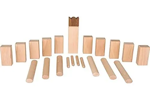 Produktbild: Goki 143,982.4 cm Kubb Vikings Spiel, Natur