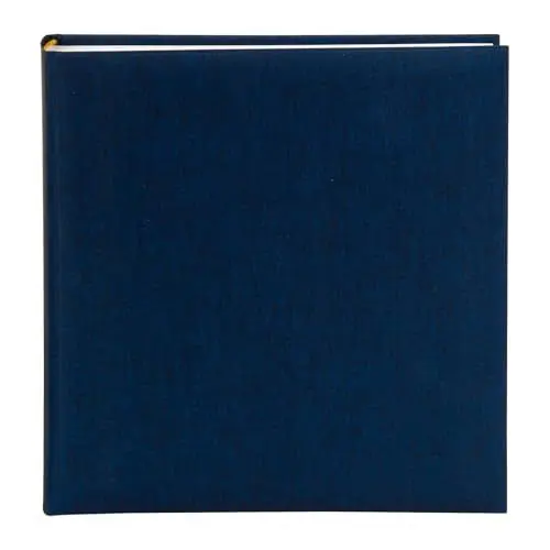 Produktbild: Goldbuch 27 708 Fotoalbum Summertime Blau mit 60 weißen Seiten, Jumbo Fotobuch mit Leinen Einband und Pergamin, Foto Album zum Einkleben bis 336 Bilder, Erinnerungsalbum 30x31 cm, buchgebunden