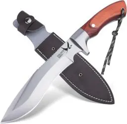 Produktbild: Golden Bird Survival Messer Feststehende Klinge, Überlebensmesser mit Scheide, Scharfes Jagdmesser, Robustes Gürtelmesser, Überlebensmesser mit Scheide,Outdoor Messer