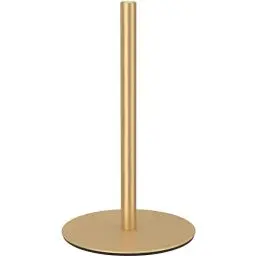 Produktbild: Golden KüChenrollenhalter Stehend Serviettenhalter FüR Klopapier Aufbewahrung, PräMie Edelstahl Kitchen Organizer Rollenhalter FüR Kitchen Roll Organizer, Papierrollenhalter Mit Gewichtete Basis