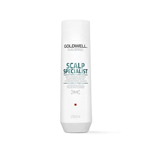 Produktbild: Goldwell Dualsenses Scalp Specialist Tiefenreinigendes Shampoo für sensible Kopfhaut und dünner werdendes Haar, 250 ml frisch
