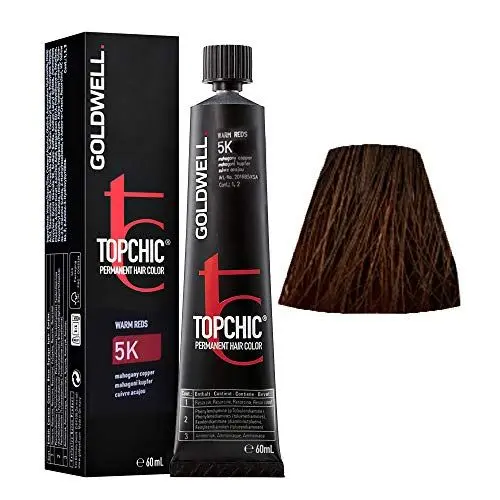 Produktbild: Goldwell Topchic Haarfarbe 5K mahagoni-kupfer Das neue Topchic, Wahre Farbexpertise erleben, 60 ml