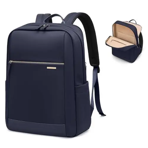 Produktbild: GOLF QUALITY Rucksack Damen, Laptop Rucksack 15,6 Zoll, Wasserdicht Arbeitstasche Backpack Women Groß, Rucksäcke Elegant für Women's Casual Daypacks, Business Rucksack,Marineblau