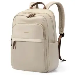 Produktbild: GOLF QUALITY Rucksack Damen für Schule, Laptop Rucksack Klein 16 Zoll, Groß Schultasche Arbeitstasche Lehrertasche Notebook Cityrucksack Damen mit Laptopfach für Business Uni Arbeit Aprikose
