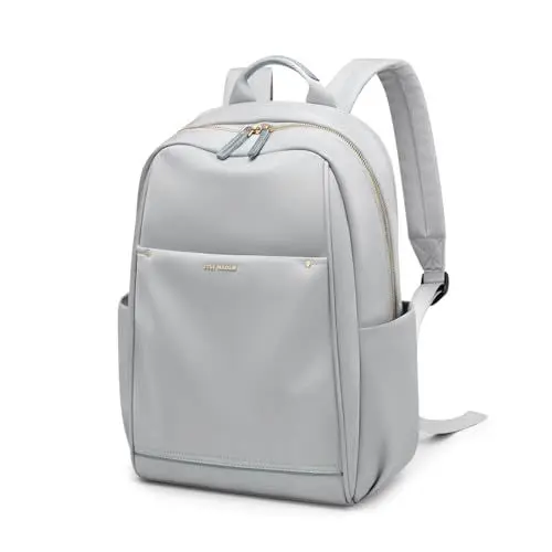 Produktbild: GOLF SUPAGS Frauen Laptop-Rucksack für Arbeit Reisen Casual Daypack passt 14 Zoll Notebook（Modernes Grau）