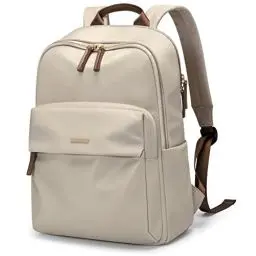 Produktbild: GOLF SUPAGS Stilvoller Laptop Rucksack für Damen, Arbeit, Uni und Reisen, multifunktionaler Rucksack, Schultasche, passend für 16 Zoll Laptops (Aprikose)