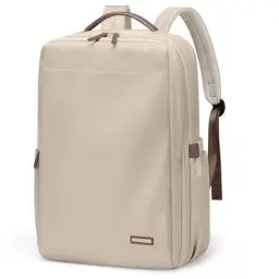 Produktbild: GOLF QUALITYGOLF QUALITY Handgepäck Rucksack Flugzeug, Groß Reiserucksack Damen Kofferrucksack für 17.3 Zoll Laptop, Travel Backpack für Reise Geschäftsreise Business Wandern Weekend Aprikose