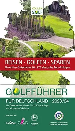 Produktbild: Golfführer für Deutschland 2023/24: Offizieller Golfführer des Deutschen Golf Verbandes (DGV)