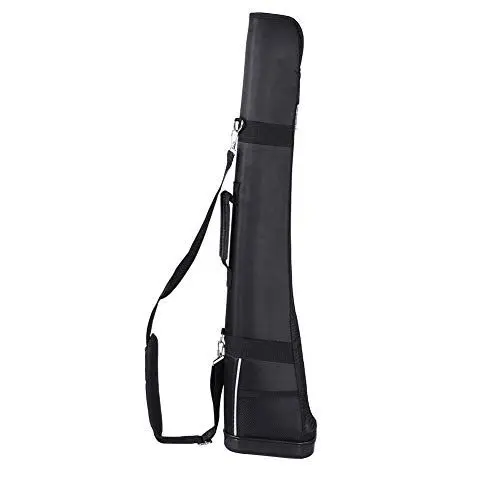 Produktbild: Golf-Trolley-Tasche, Tragbare, Langlebige Golfschlägertasche, Nylon-Aufbewahrungstasche, Leichte Golftasche, Golf-Tragetasche, Lange Golftasche mit Ständer, Golfzubehör, Golftasche mit(Schwarz)