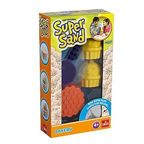 Produktbild: Goliath 83242 | Super-Sand-Set Shapes-Bakery | bunte Muffins aus Spiel-Sand backen | vielseitige Törtchen-Formen für kleine Meisterbäcker | tolle Leckereien zaubern | ab 4 Jahren