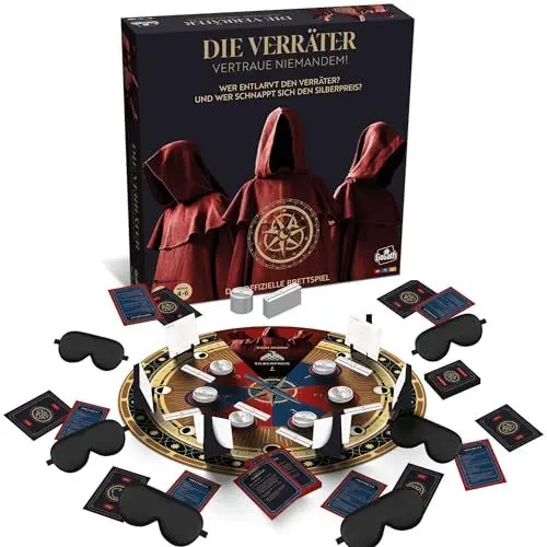 Produktbild: Goliath Die Verräter, Brettspiele für Kinder ab 12 Jahren, Gesellschaftsspiele für 4 – 6 Spieler, Das Spiel basiert auf der gleichnamigen TV-Serie