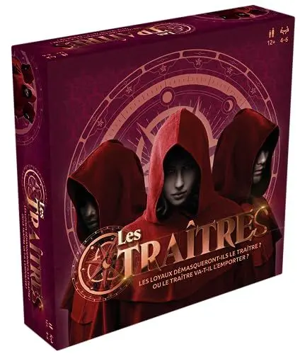 Produktbild: Goliath Les Traîtres (Französische Version) – Bluff- und Deduktionsspiel – Gesellschaftsspiel für Kinder und Erwachsene ab 12 Jahren – 4 bis 6 Spieler
