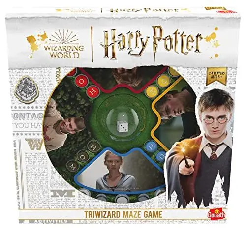 Produktbild: Goliath Harry Potter Tri Wizard Maze, Brettspiel ab 5 Jahren, Familienspiel für 2 bis 4 Spieler, Deutsches Handbuch Verfügbar