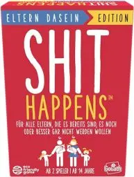 Produktbild: Goliath Shit Happens Eltern Dasein Edition, Kartenspiel ab 14 Jahren, Gesellschaftsspiele für 2 Oder Mehr Spieler