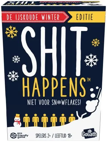 Produktbild: Goliath Shit Happens: Winter Edition, Kartenspiel ab 18 Jahr, Zooi Happens Niederländische Version