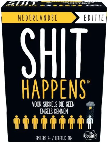 Produktbild: Goliath Shit Happens (niederländische Version), Kartenspiel ab 18 Jahren