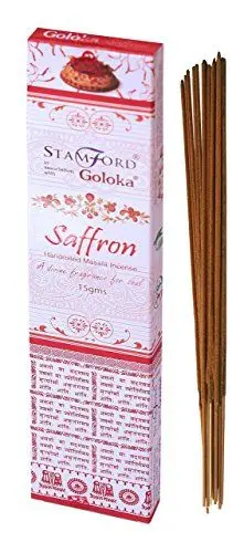 Produktbild: Goloka Räucherstäbchen Safran, Bunt