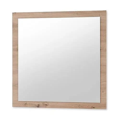 Produktbild: GOMERA Wandspiegel in Artisan Eiche Optik - Vielseitig einsetzbarer Spiegel für Flur & Garderobe - 78 x 78 x 2 cm (B/H/T)