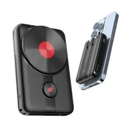 Produktbild: GONONKI Magnetische Wireless Powerbank 10000mAh, Magsafe Powerbank 22.5W PD Schnelles Laden mit LED-Display und USB-C Ladekabel Externe Akkupack für iPhone 15/14/13/12 Pro Max/Pro/Plus