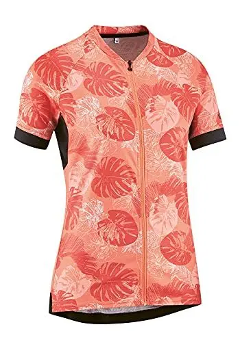 Produktbild: Gonso Borbera Full-Zip Kurzarm Fahrrad Trikot Damen rot