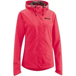 Produktbild: Gonso Sura Light, Damen Fahrradjacke, wasserdichte Regenjacke, Wasserdicht bis 10.000 mm & Winddicht, G-Tex, 2-Lagenlaminat & getapte Nähte, Weite Passform, PFC-frei, Pink, Gr. 38