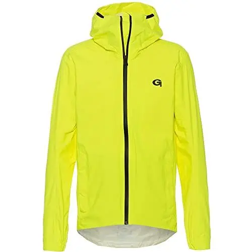Produktbild: Gonso Save Plus, Herren Fahrradjacke, wasserdichte Regenjacke, Wasserdicht bis 10.000 mm & Winddicht, G-Tex, 2,5-Lagenlaminat & getapte Nähte, Körpernahe Passform, PFC-frei