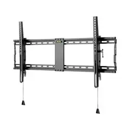 Produktbild: Goobay TV und Monitor Wandhalterung Pro (XL), neigbar (3 bis 12 Grad) und schwenkbar – 43 bis 100 Zoll LED-, LCD-, OLED-, Flache oder Gebogene Fernseher – 70 kg maximales Gewicht – Schwarz 49930