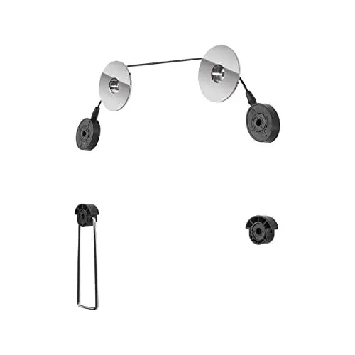 Produktbild: Goobay 63490 TV Wandhalterung Fernseher Halterung 37 - 70 Zoll (94 - 178 cm) Kabelsystem universelle Fernsehhalterung TV VESA Wandhalterung TV 50 kg