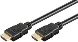 Produktbild: goobay 61163 High-Speed HDMI Kabel mit Ethernet / 4K Ultra HD und ARC/für Monitore, PS5 und Xbox / 10M