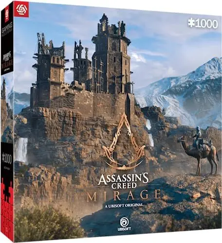 Produktbild: Good Loot Gaming : Assassin's Creed Mirage - Difficult Hard 1000 Piece Jigsaw Puzzle – Computer Game Jigsaw Puzzle - for Video Game Lovers - for Adults and Kids 12+ - 68,3x48 cm