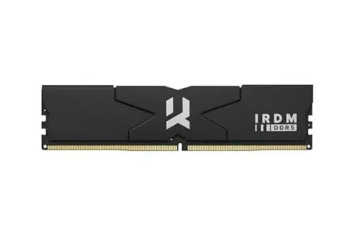 Produktbild: Goodram - DDR5 Speichermodul IRDM 2x32GB KIT 6800MHz CL34 DR DIMM Black V Silver - Intern - DRAM - für PC - Desktop-Computer - Laptop - Gaming - Gamer - Grafikbearbeitung - Speichererweiterung