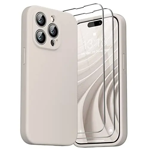 Produktbild: GOODVISH 3 in 1 Silikon Hülle für iPhone 14 Pro Max (6,7
